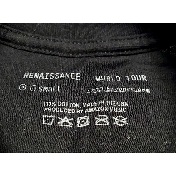 Beyonce Renaissance World Tour 2023 Official Concert Merch UNISEX T Shirt NWOT - Picture 6 of 9